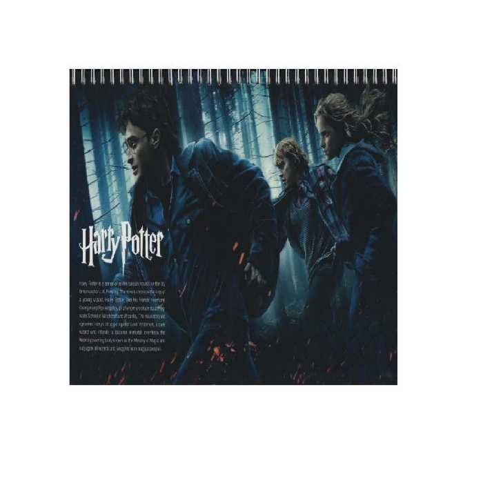 دفتر سیمی همیشه طرح هری پاتر کد 369