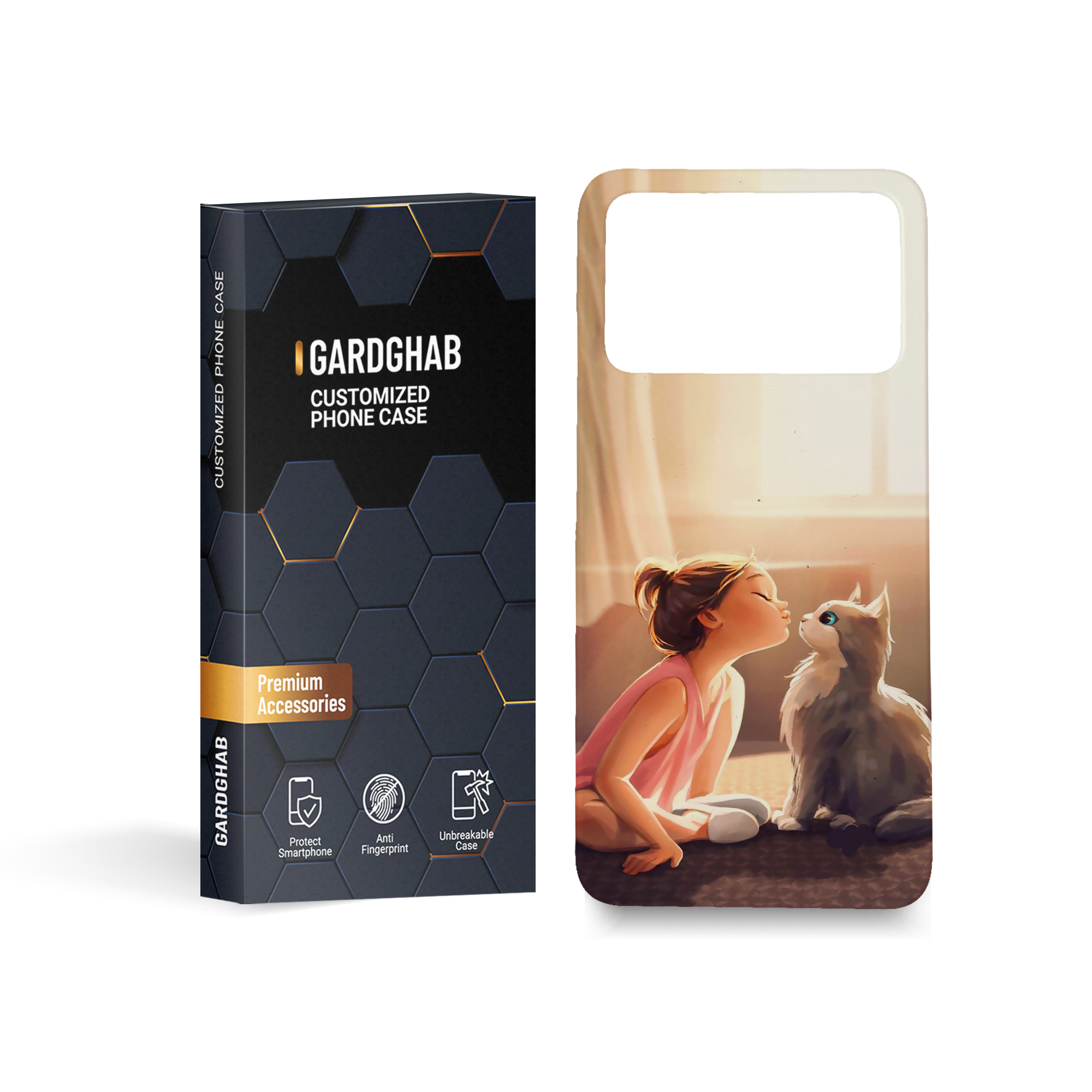   کاور گارد قاب مدل دخترانه مناسب برای گوشی موبایل شیائومی X4 pro