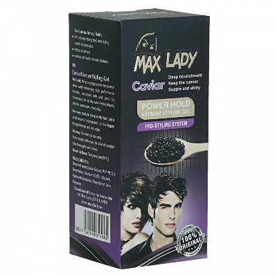 ژل مو مکس لیدی مدل خاویار حجم 260 میلی لیتر