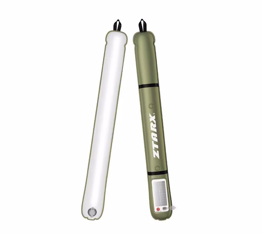 خرید و قیمت چراغ بادی ضد آب با پنل خورشیدی ZTARX LIGHT TUBE S86