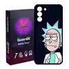 کاور گارد ایکس طرح Rick and Morty مدل Glass10030 مناسب برای گوشی موبایل سامسونگ Galaxy S21 FE