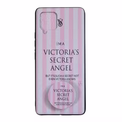 کاور طرح دخترانه کد 740 مناسب برای گوشی موبایل سامسونگ Galaxy A42 به همراه پاپ سوکت