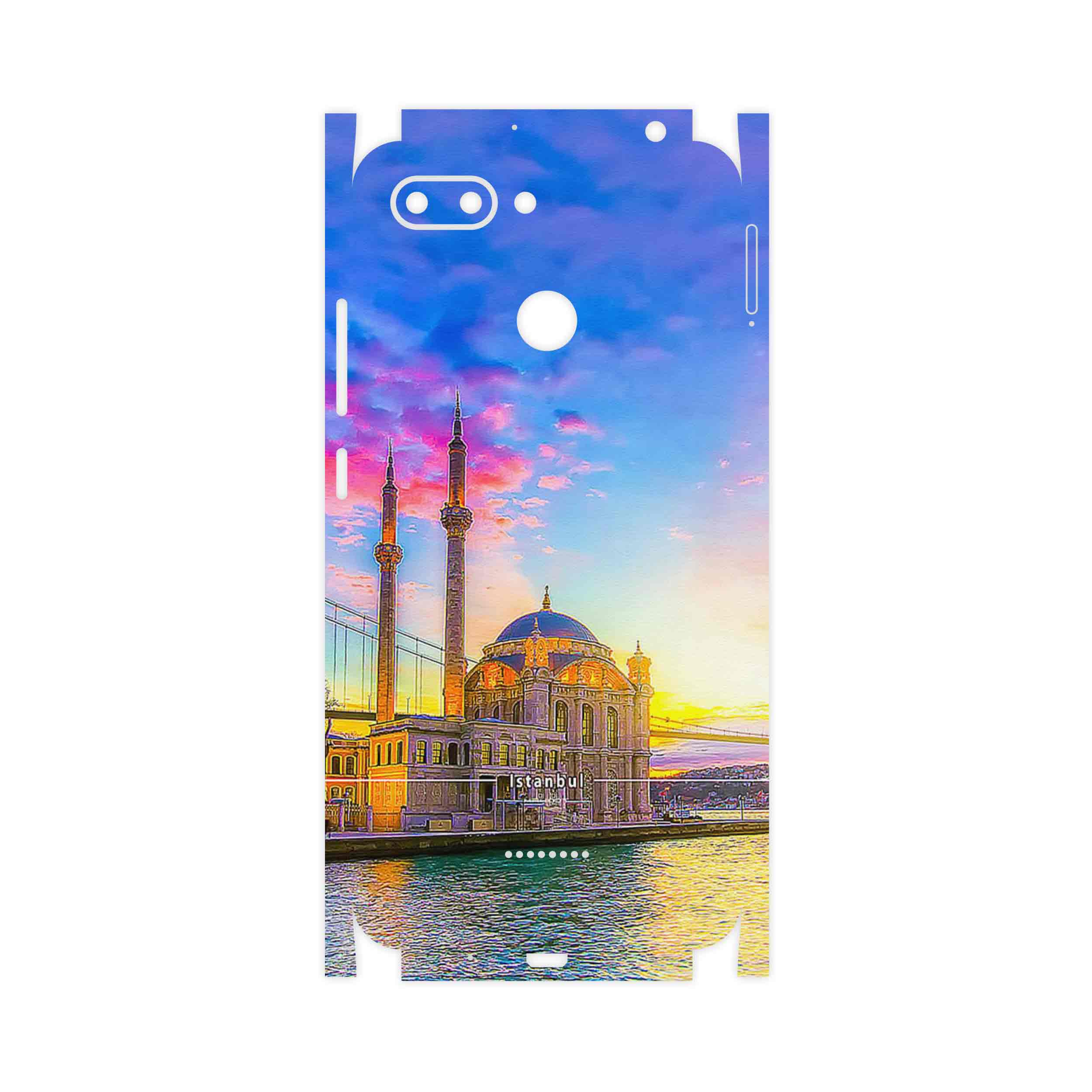 برچسب پوششی ماهوت مدل City of Istanbul-FullSkin مناسب برای گوشی موبایل شیائومی Redmi 6