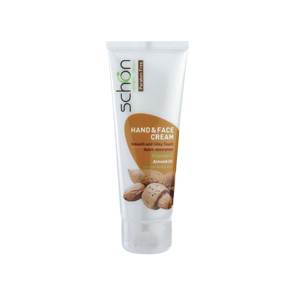 کرم دست و صورت با عصاره بادام تیوبی شون