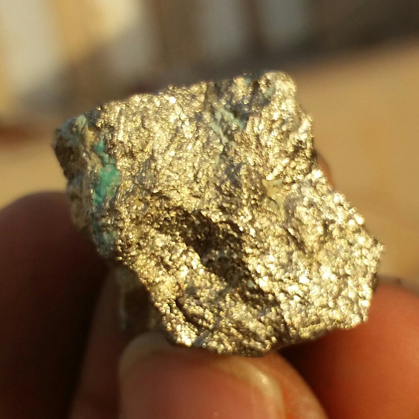 سنگ راف حبه شده پیریت طلایی ملقب به سنگ طلا 100 در 100 طبیعی شاهکار خلقت
تماما پیریت بدون ناخالصی
بی نظیر
کد 8983