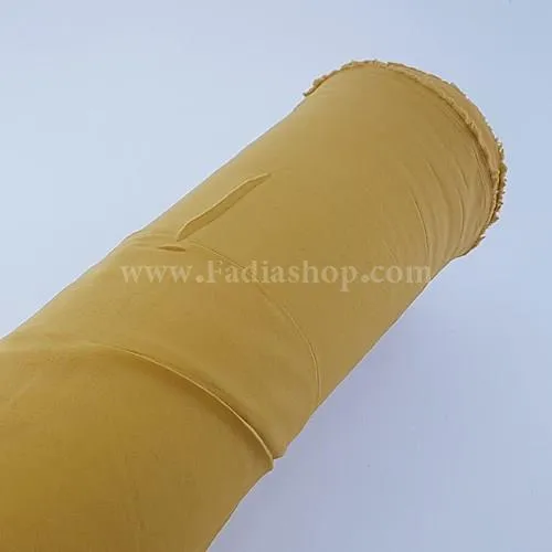 لایی چسب حریر خردلی روشن 25