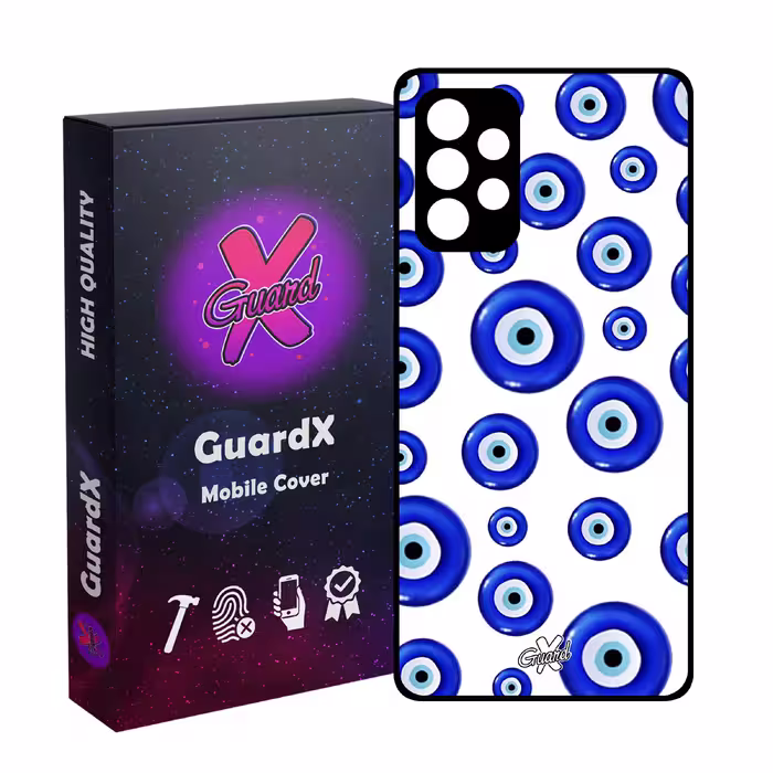 کاور گارد ایکس طرح چشم نظر مدل Glass10432 مناسب برای گوشی موبایل سامسونگgalaxy  A32 4G