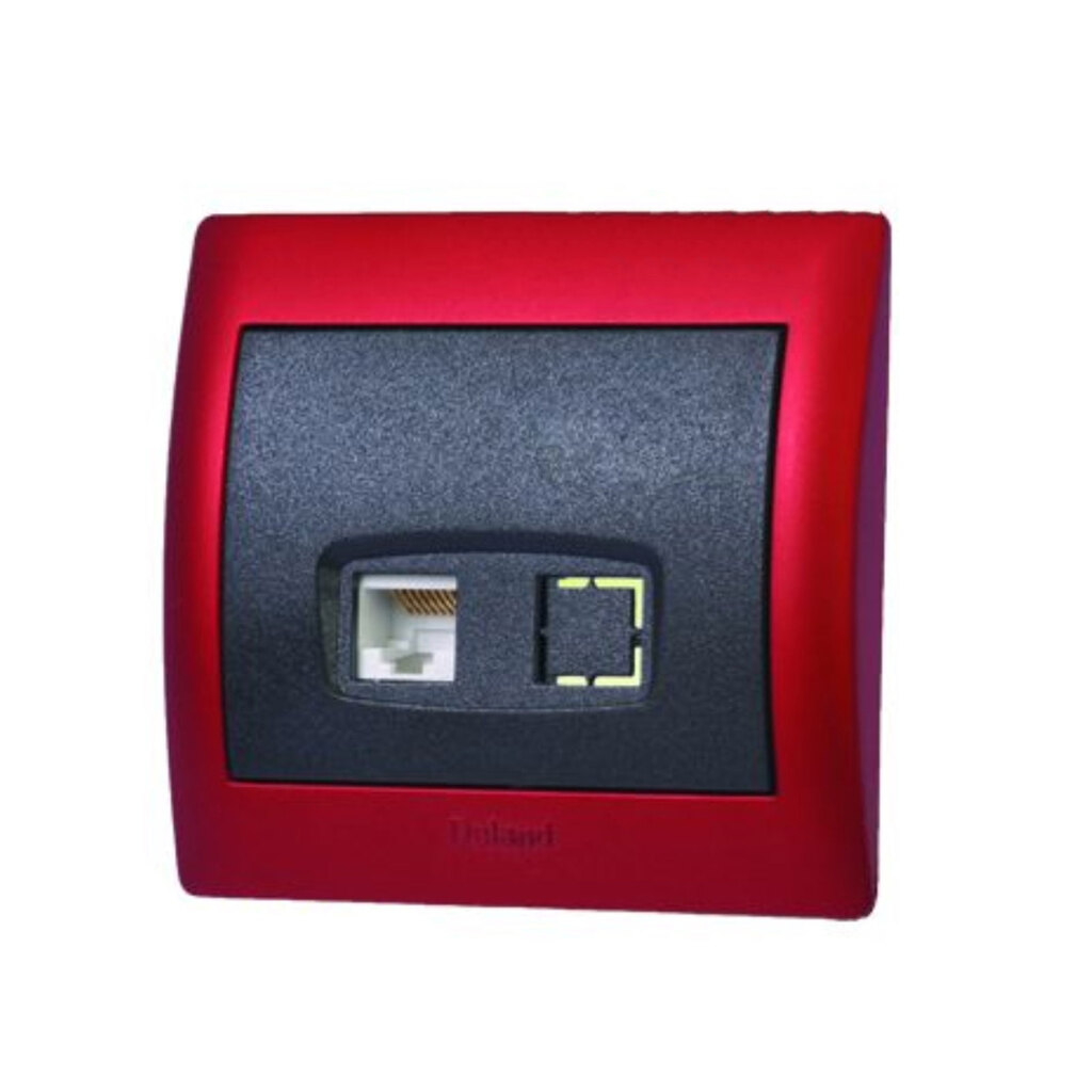 سوکت شبکه Cat6 دلند مدل آریا