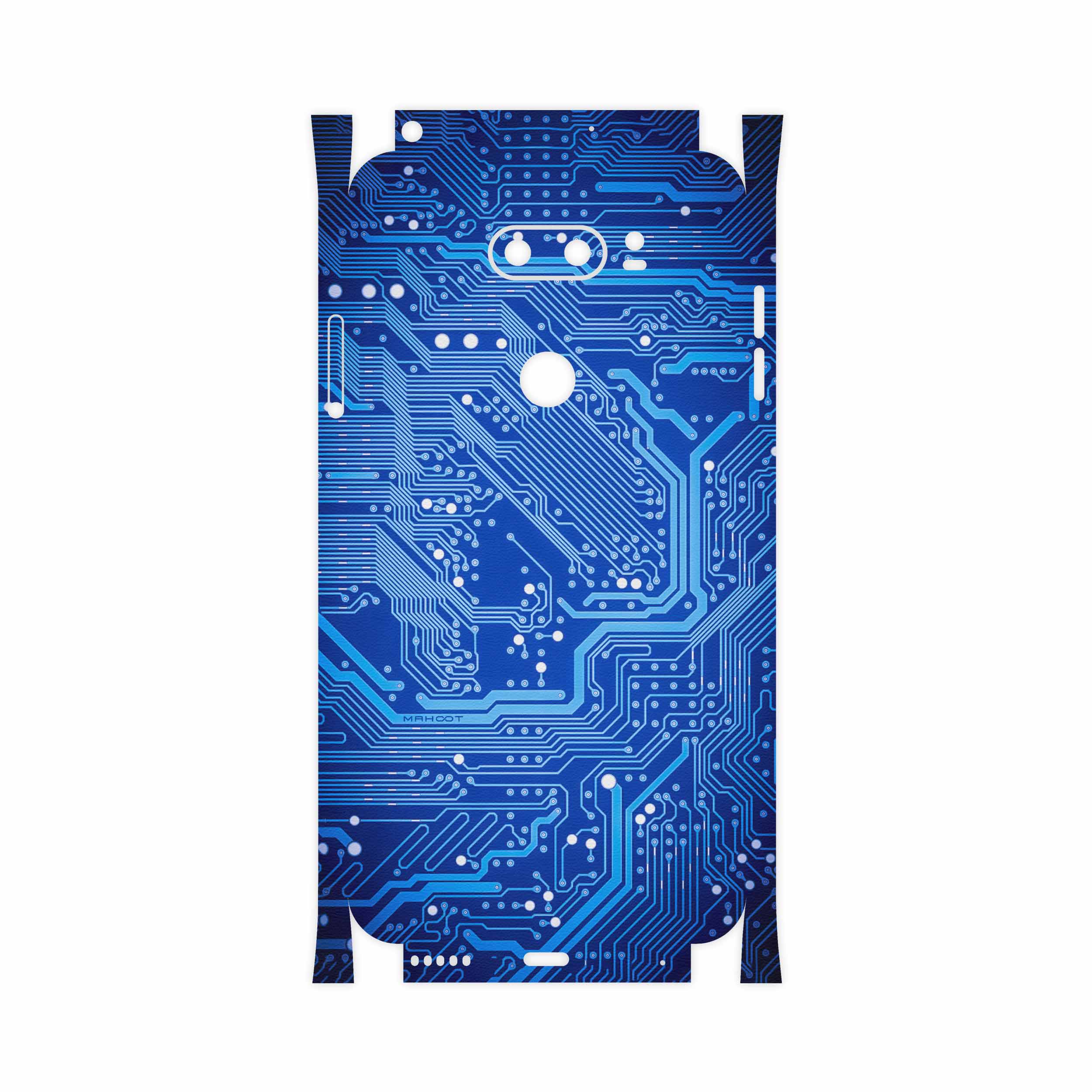 برچسب پوششی ماهوت مدل Blue Printed Circuit Board-FullSkin مناسب برای گوشی موبایل ال جی V30