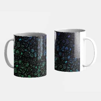 ماگ طرح دیجیتال کد 06