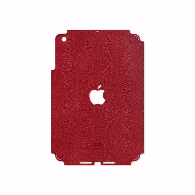 برچسب پوششی ماهوت مدل Red-Leather مناسب برای تبلت اپل iPad mini 2012 A1455