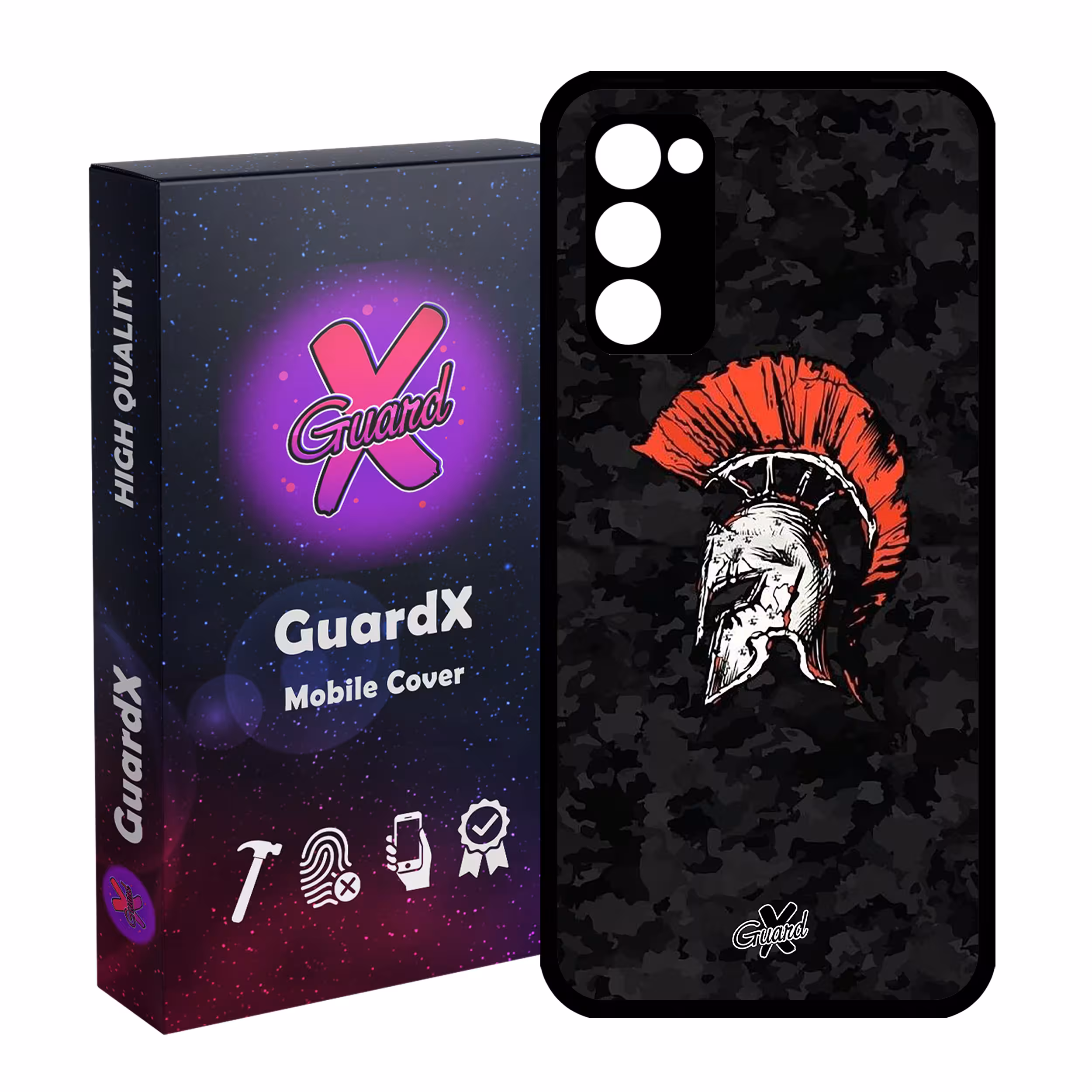 کاور گارد ایکس طرح Gladiator مدل Glass10079 مناسب برای گوشی موبایل سامسونگ Galaxy S20 FE