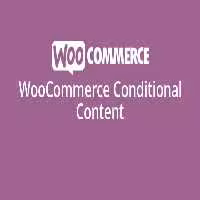 دانلود افزونه WooCommerce Conditional Content