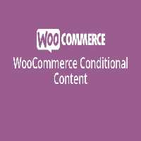 دانلود افزونه WooCommerce Conditional Content