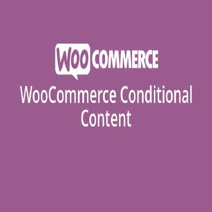 دانلود افزونه WooCommerce Conditional Content