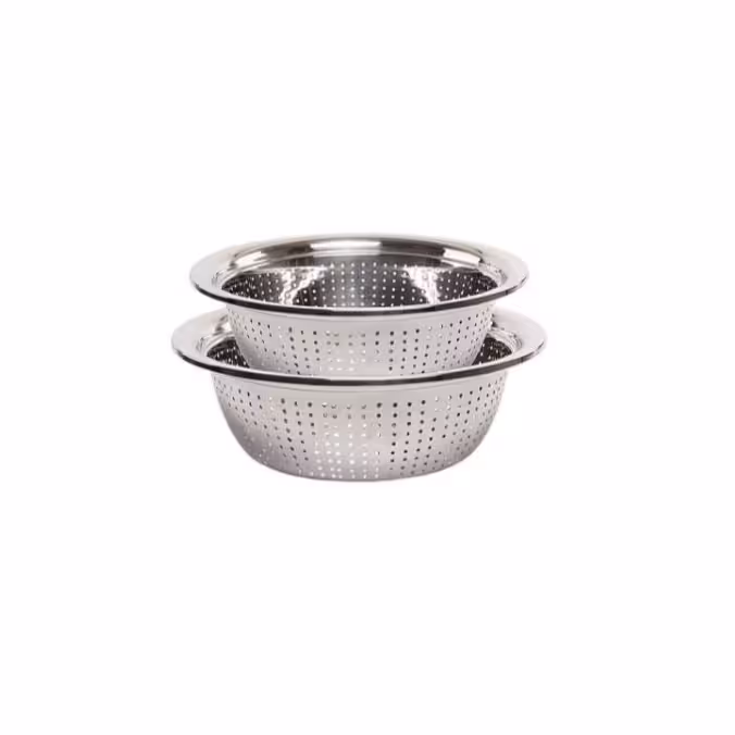 آبکش آشپزخانه کد R2432 مجموعه 2 عددی