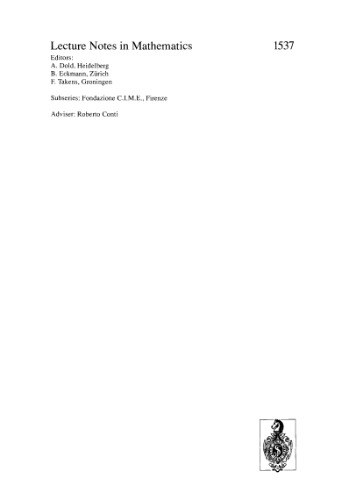 خرید و دانلود نسخه کامل کتاب Topological methods for ordinary differential equations: lectures given at the 1st session of the Centro internazionale matematico estivo