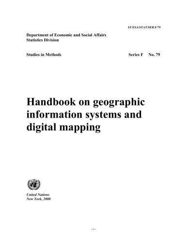 خرید و دانلود نسخه کامل کتاب Handbook on geographic information systems and digital mapping