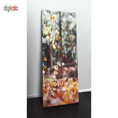 تابلو شاسی ونسونی طرح Fall Leaves سایز 70 × 50 سانتی متر