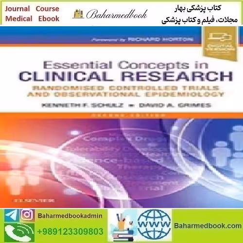 Essential Concepts in Clinical Research 2019 TRUE PDF price 1€ - کتاب پزشکی بهار