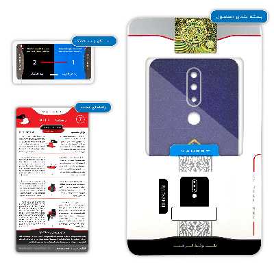 برچسب پوششی ماهوت مدل Ali-ibn-Abi-Talib مناسب برای گوشی موبایل نوکیا 5.1 Plus