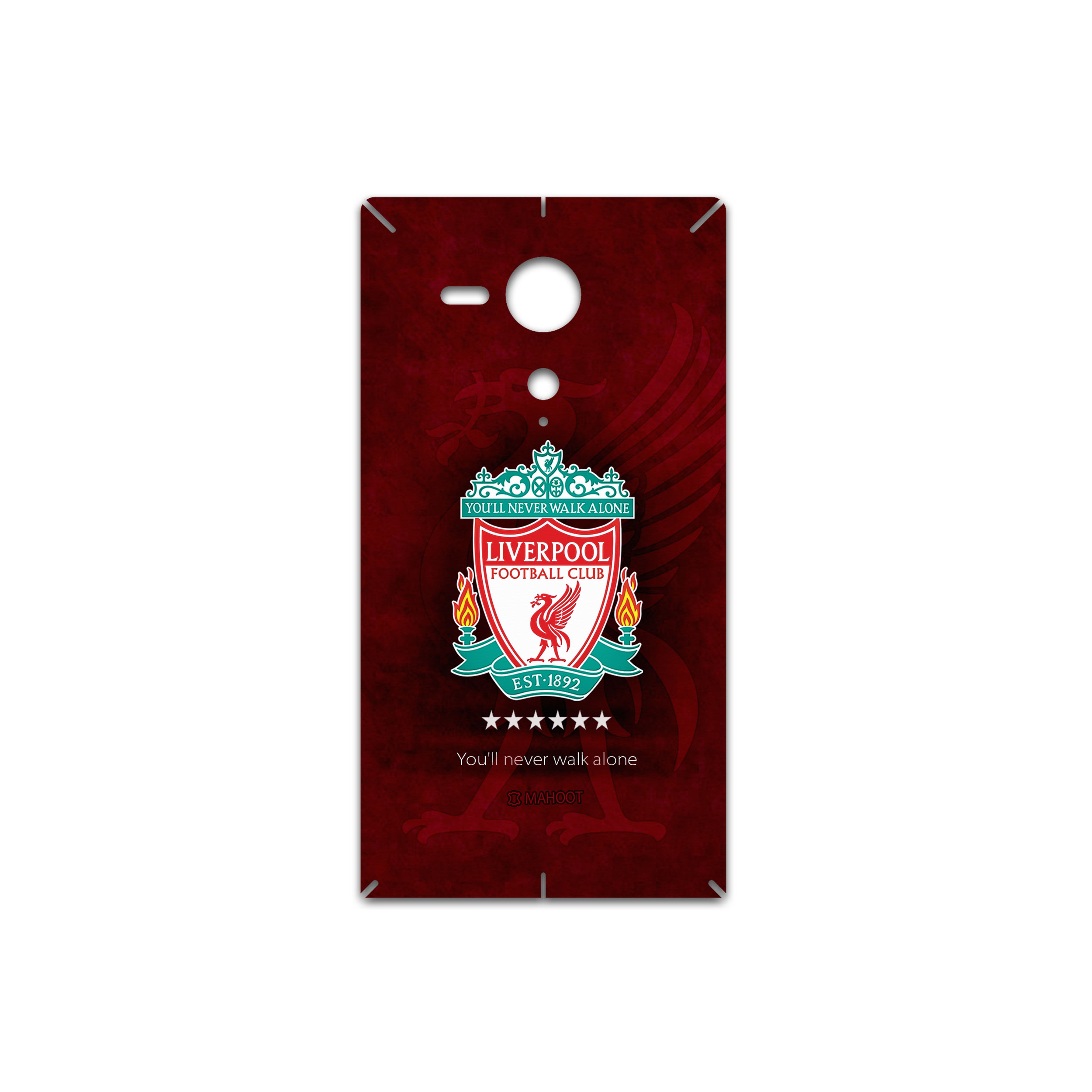 برچسب پوششی ماهوت مدل Liverpool-FC مناسب برای گوشی موبایل سونی Xperia SP