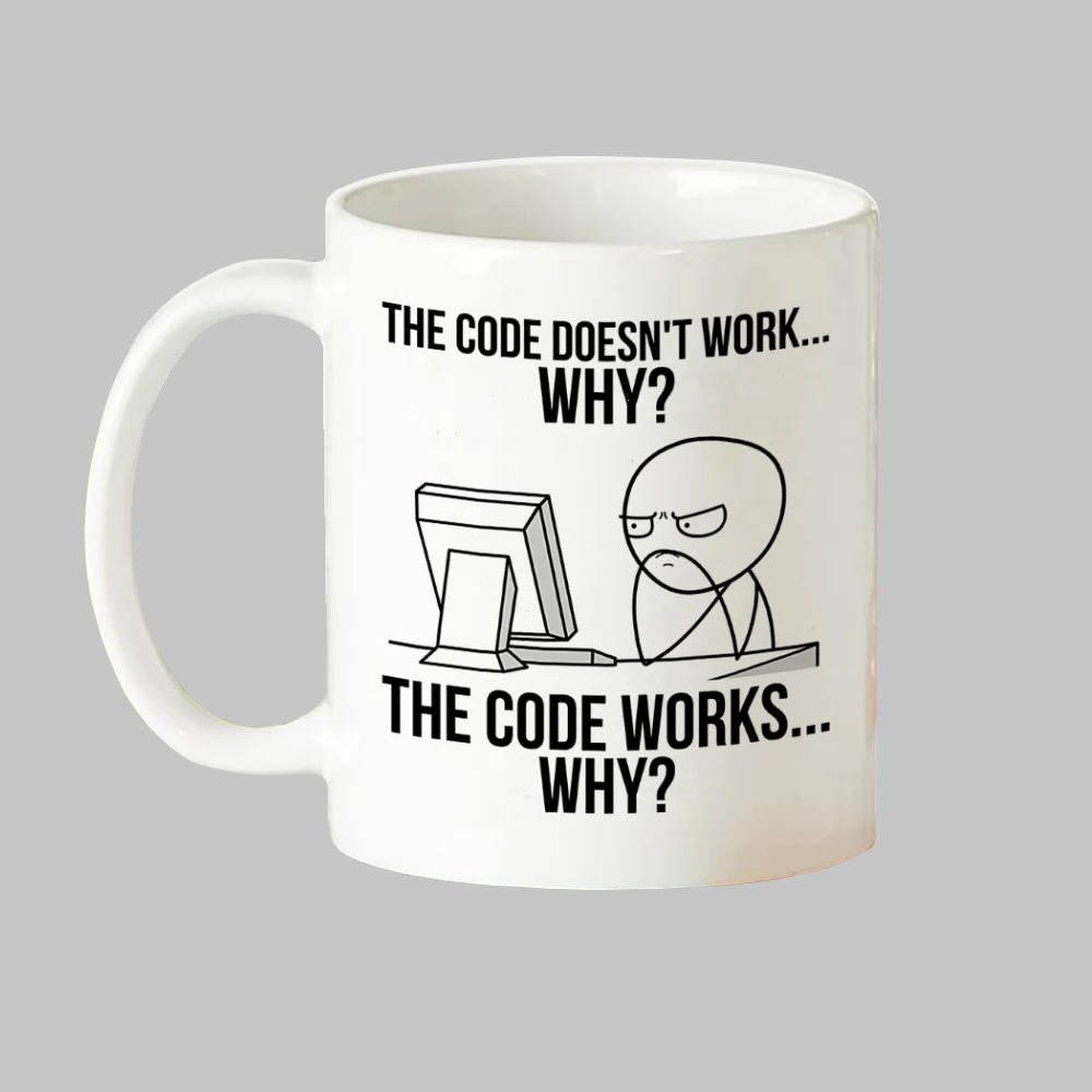 ماگ طرح دانشجو برنامه نویسی