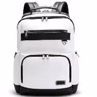 کوله پشتی ضدآب چرم لپ تاپ 15.6 اینچ 18 لیتری طرح چمدان بنج BANGE BG-6627