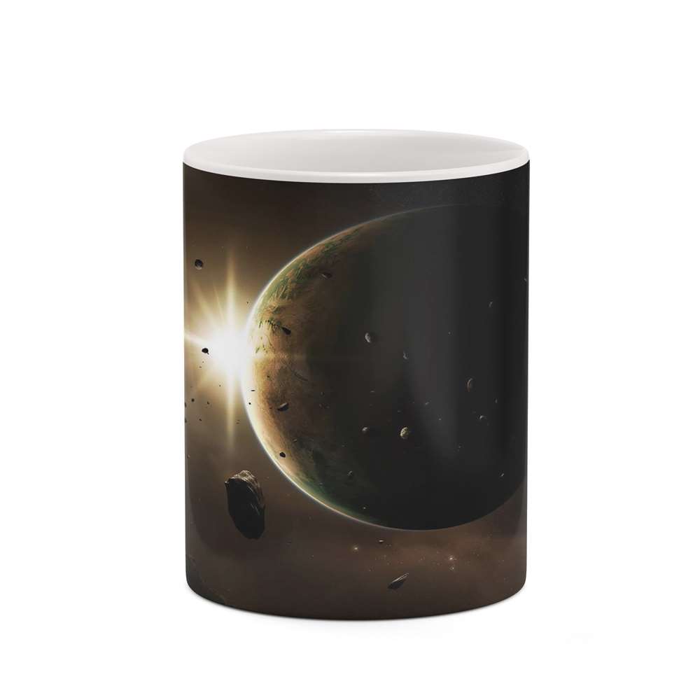 ماگ کاکتی طرح فضا و کهکشان مدل mgh20075