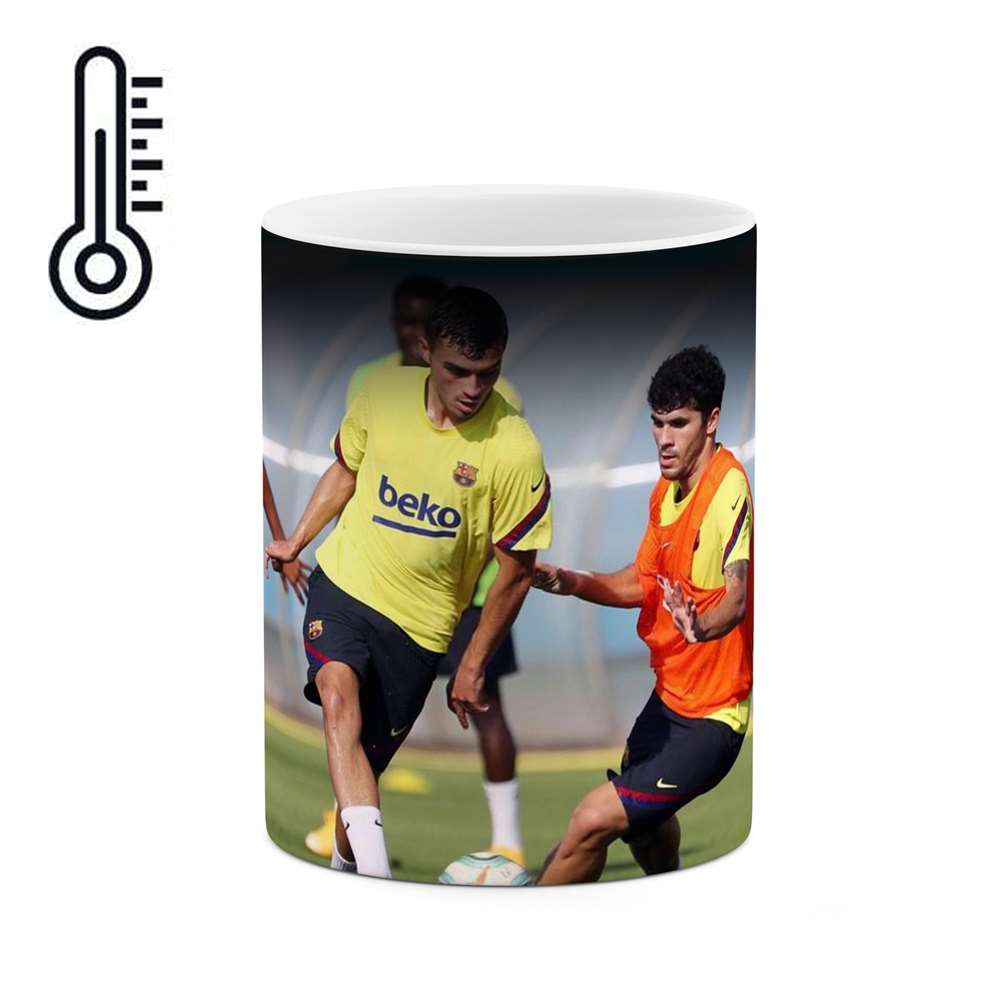 ماگ حرارتی طرح فوتبالیست Pedri مدل mgph12505