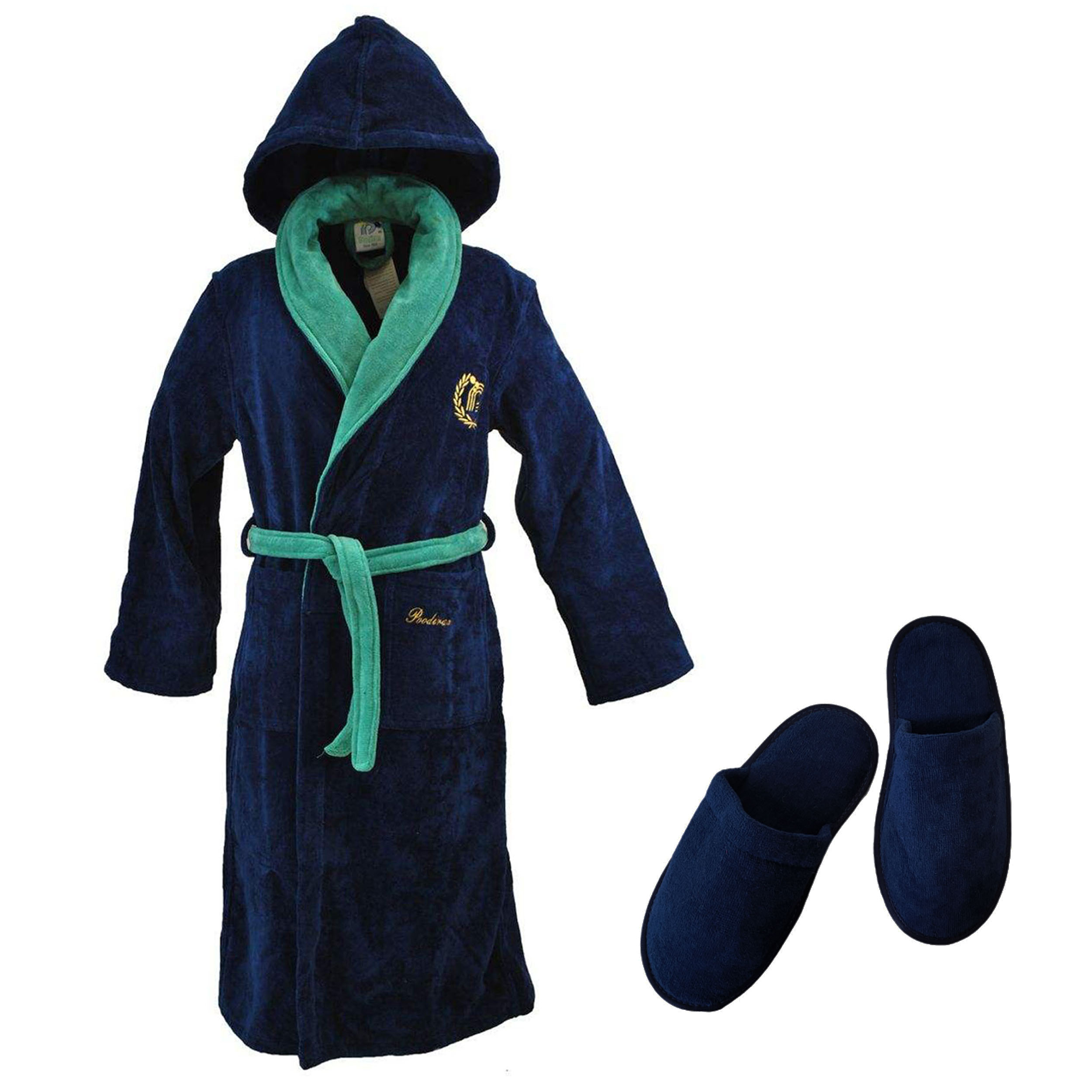  سرویس حوله پالتویی 2 تکه پودایران مدل یوناس سایز 135