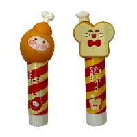 چسب ماتیکی مدل فانتزی طرح فست فود بسته 2 عددی | چاوه