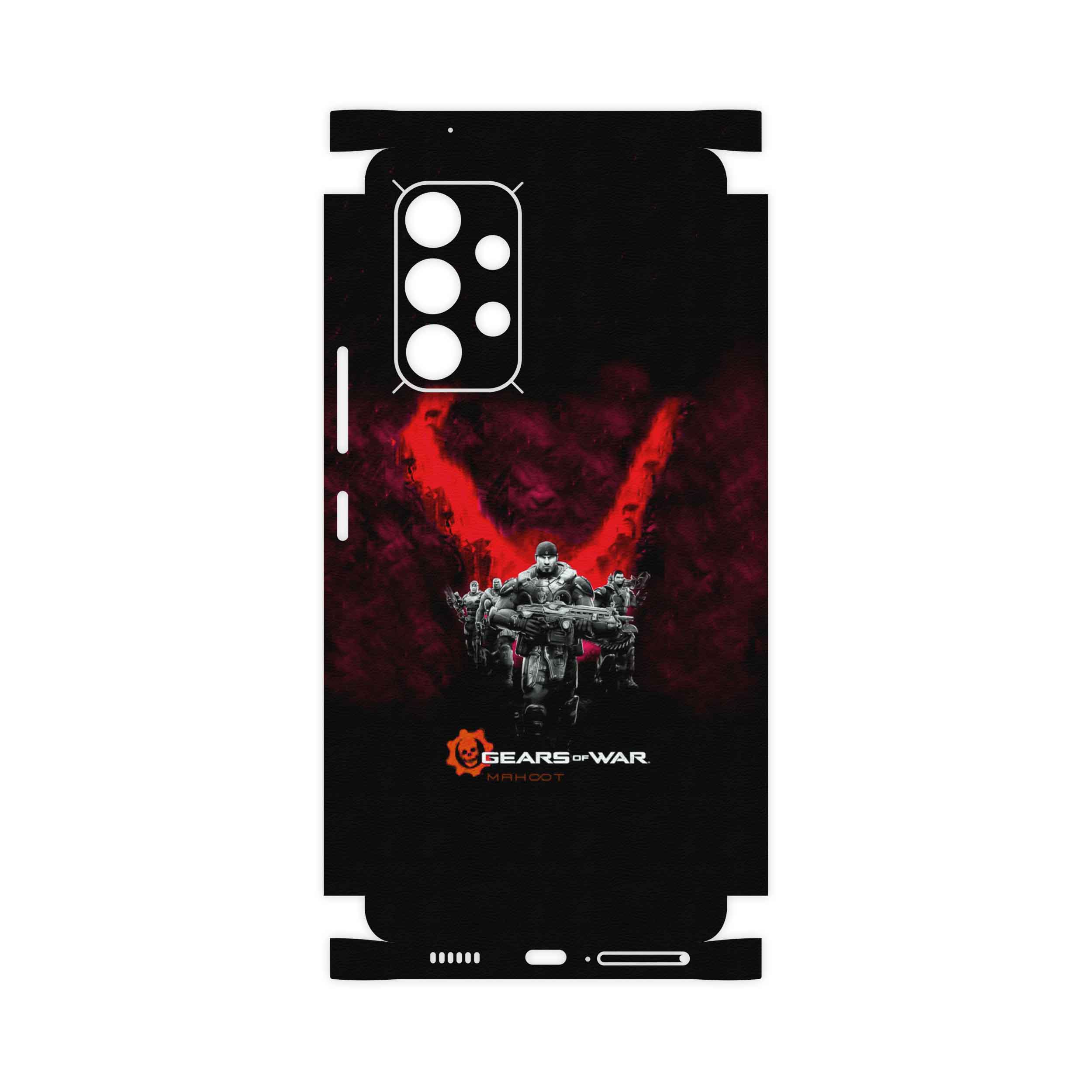 برچسب پوششی ماهوت مدل Gears-Of-War-Game-FullSkin مناسب برای گوشی موبایل سامسونگ Galaxy A53 5G