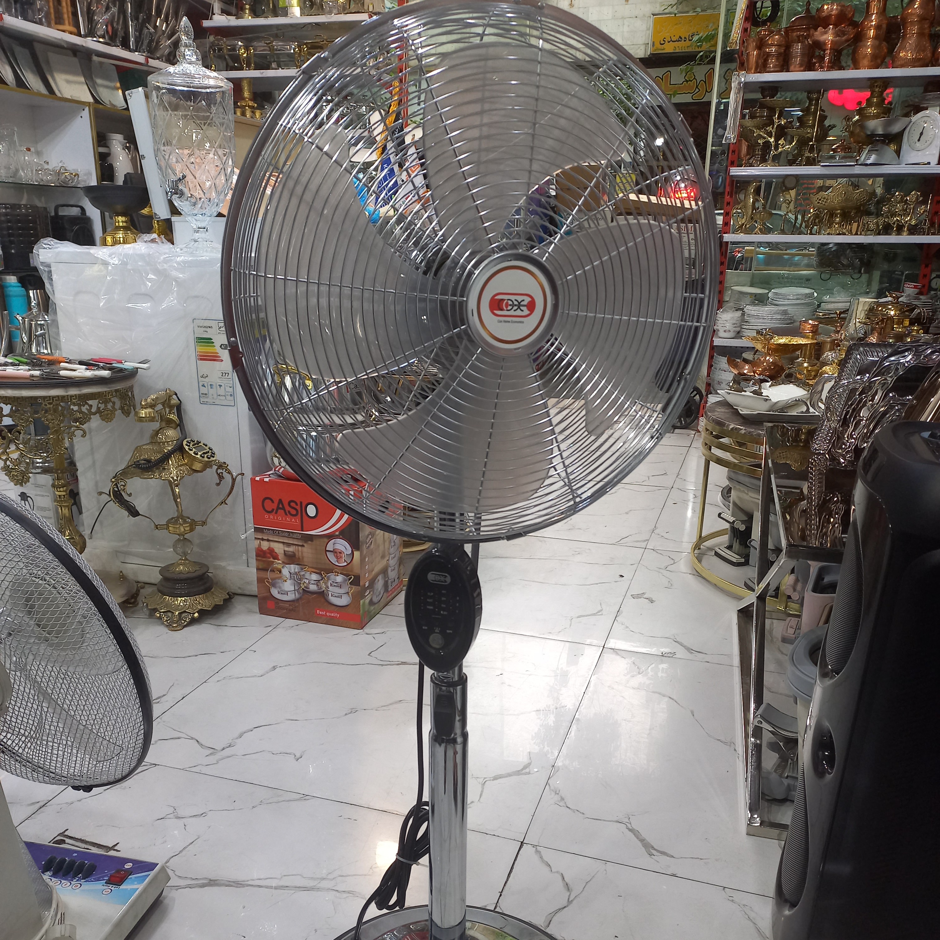 پنکه ایستاده تمام استیل کنترل از راه دور قابلیت تنظیم در سه سرعتقابلیت تنظیم ارتفاعکم صدا وبدون لرزشقدرت 80 وات