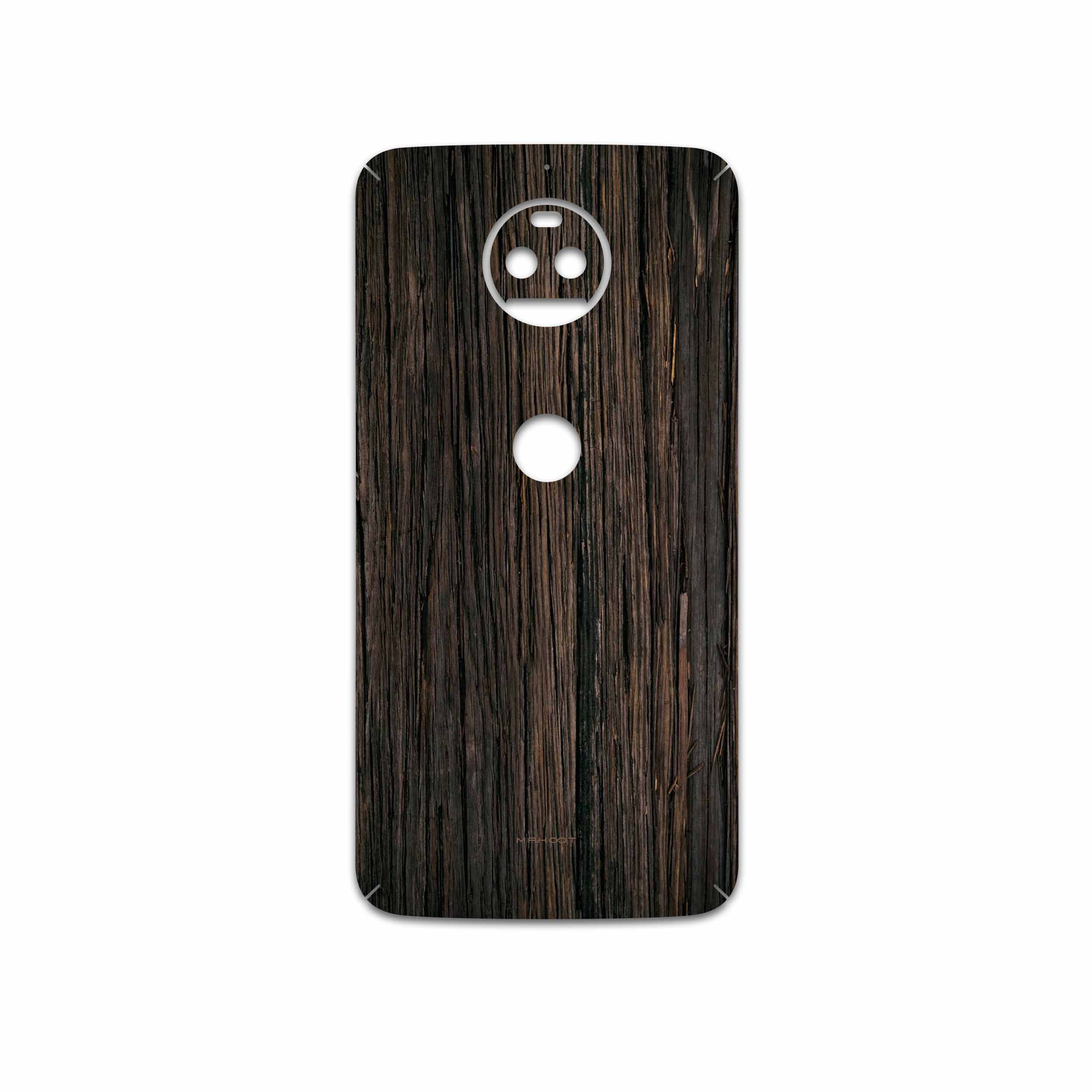 برچسب پوششی ماهوت مدل Burned Wood مناسب برای گوشی موبایل موتورولا Moto G5S Plus