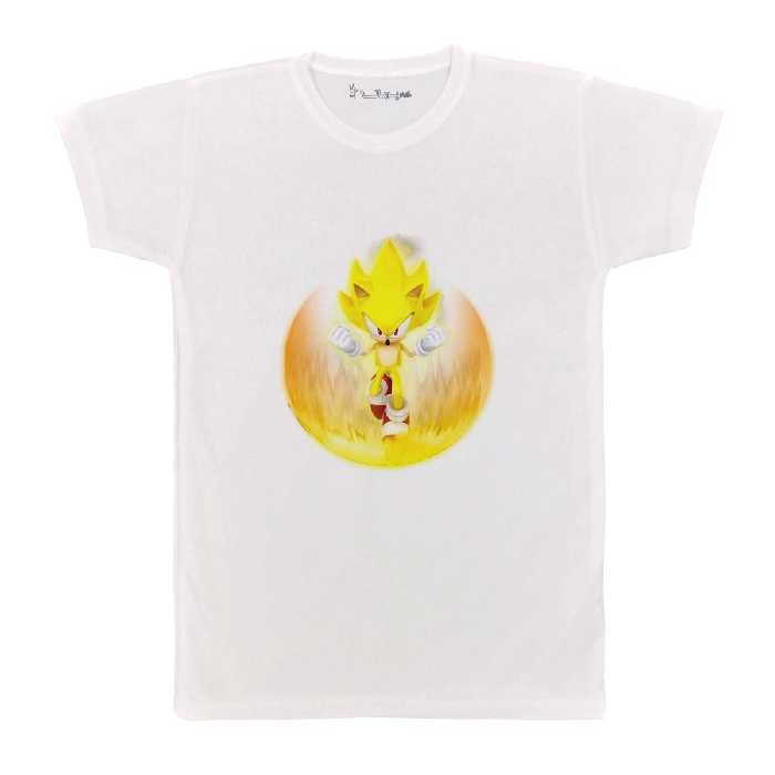 تی شرت بچگانه پرمانه طرح سونیک کد pmt.1536