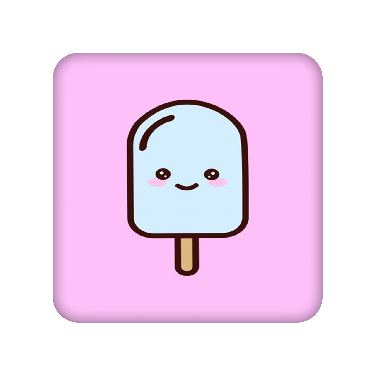 زیر لیوانی مدل بستنی کد 1813