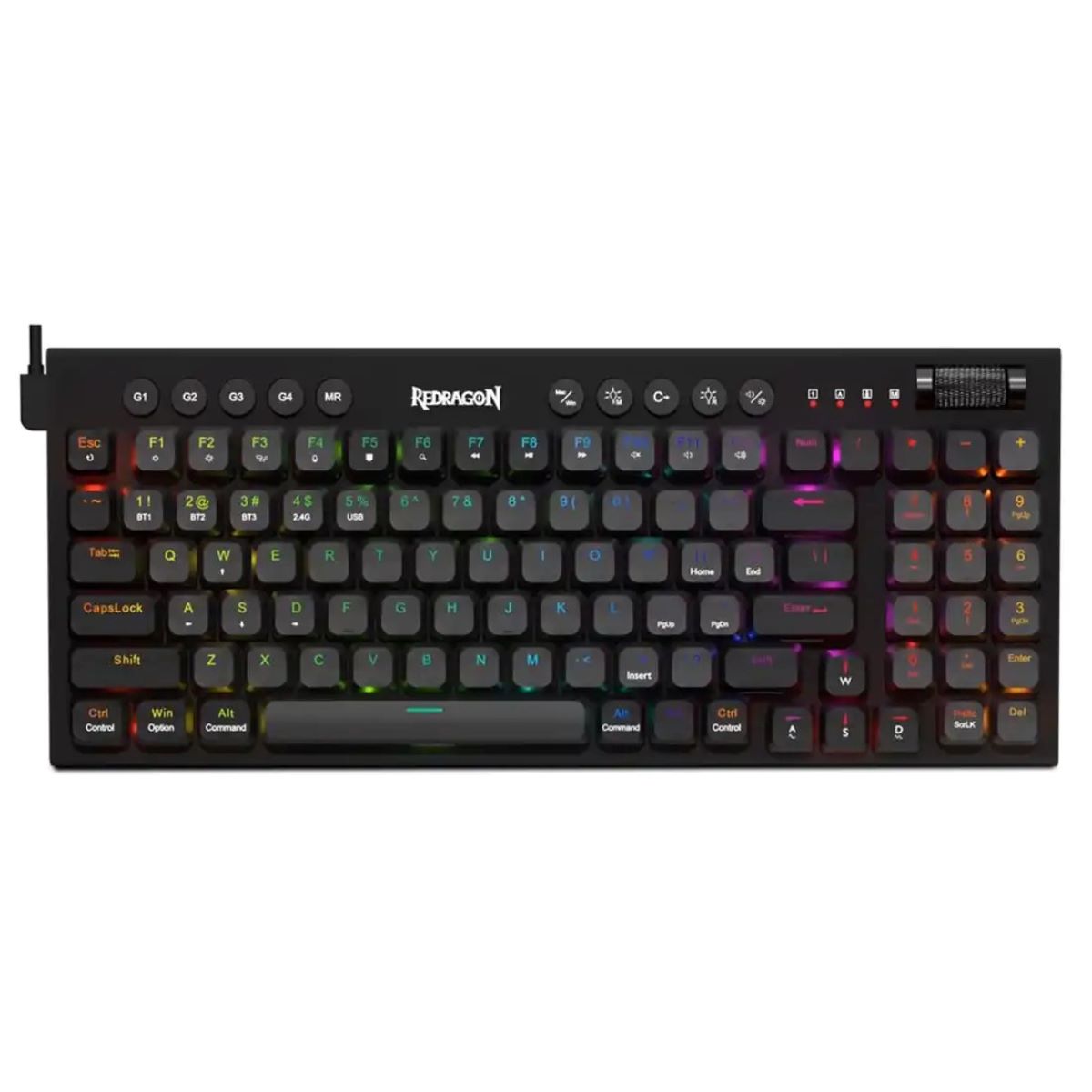 خرید کیبورد Redragon SION K653 RGB Black Wired با بهترین قیمت