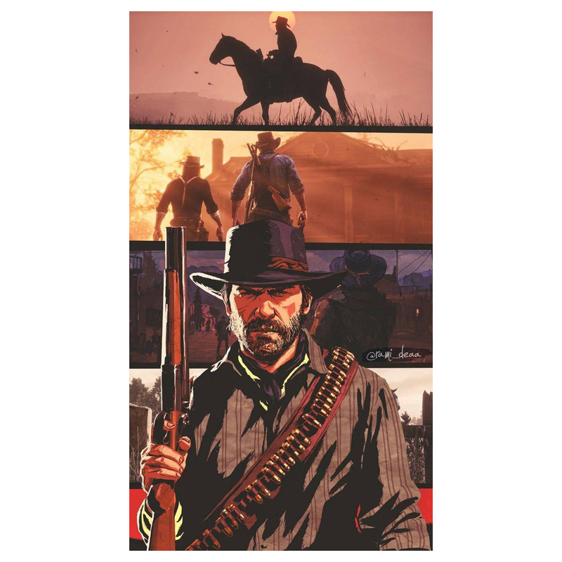 تابلو شاسی مدل رد دد ریدمپشن کد D715 | دنیای قاب