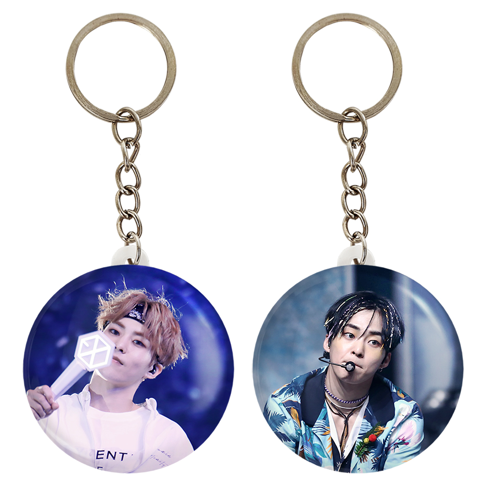 جاکلیدی خندالو مدل شیومین گروه EXO کد 1352013524 مجموعه 2 عددی