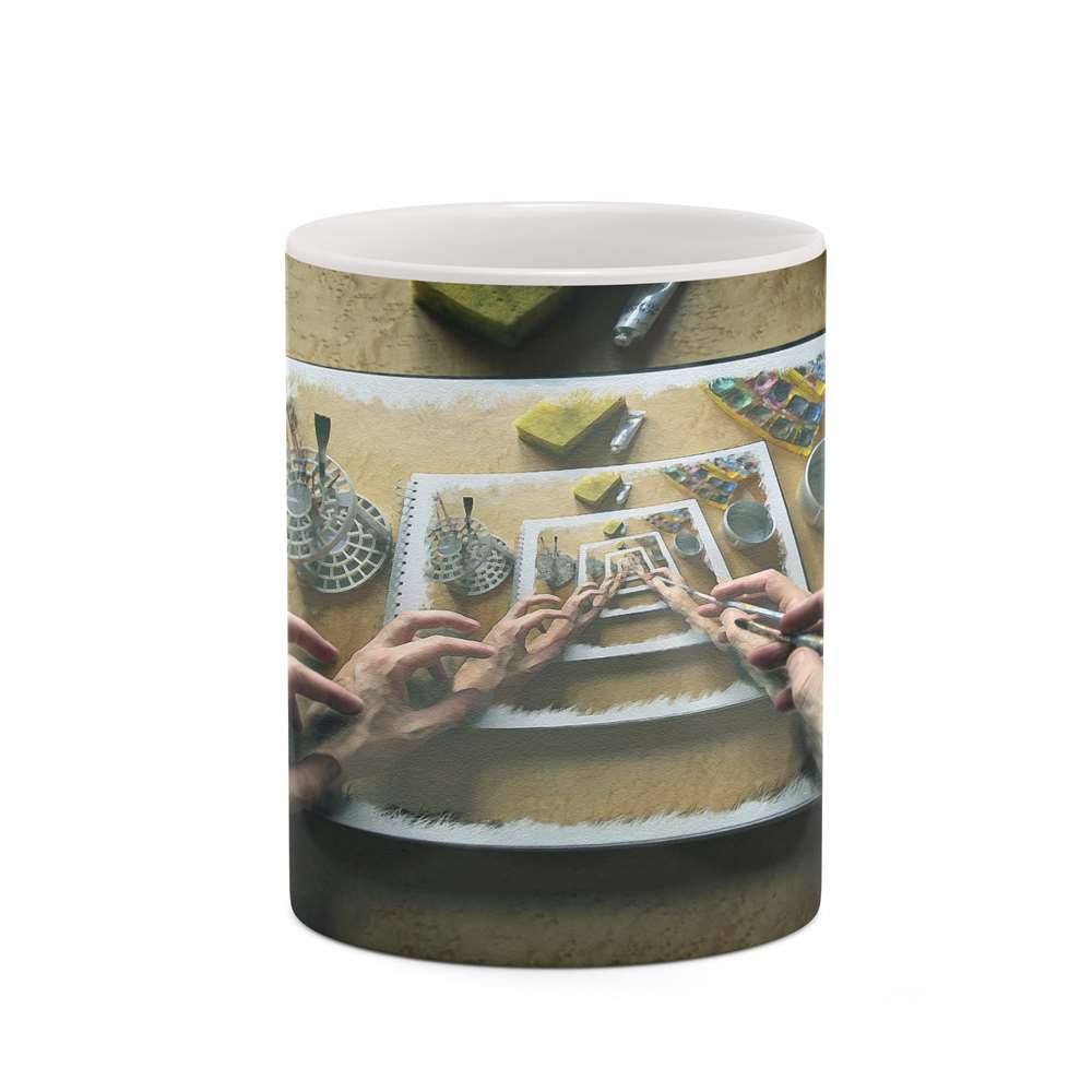 ماگ کاکتی طرح فانتزی مدل mgh20588