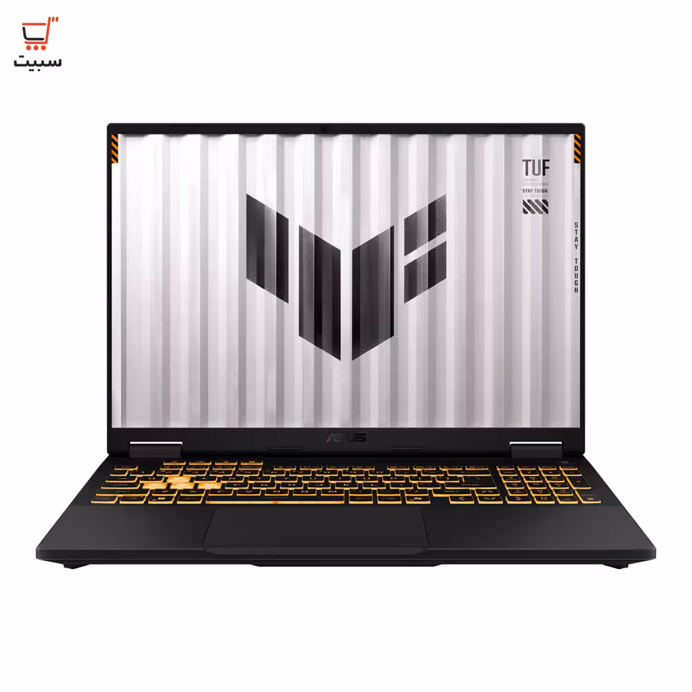 لپ تاپ 16 اینچی گیمینگ ایسوس مدل TUF Gaming F16 2025 FX608JHR i7 14650HX 64G 4T SSD 8G RTX 5050 WUXGA