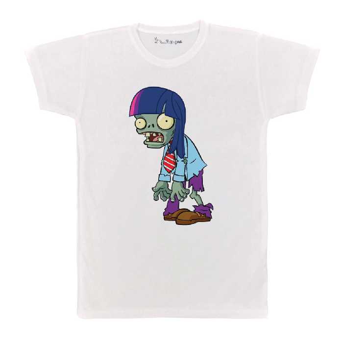 تی شرت بچگانه پرمانه طرح Plants vs Zombies کد pmt.2706
