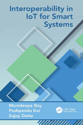 خرید و دانلود نسخه کامل کتاب Interoperability in IoT for Smart Systems