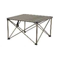 میز کمپ خاکستری کمپینگ اردوگاه تاشو آلومینیوم اندازه کوچک Nurgaz