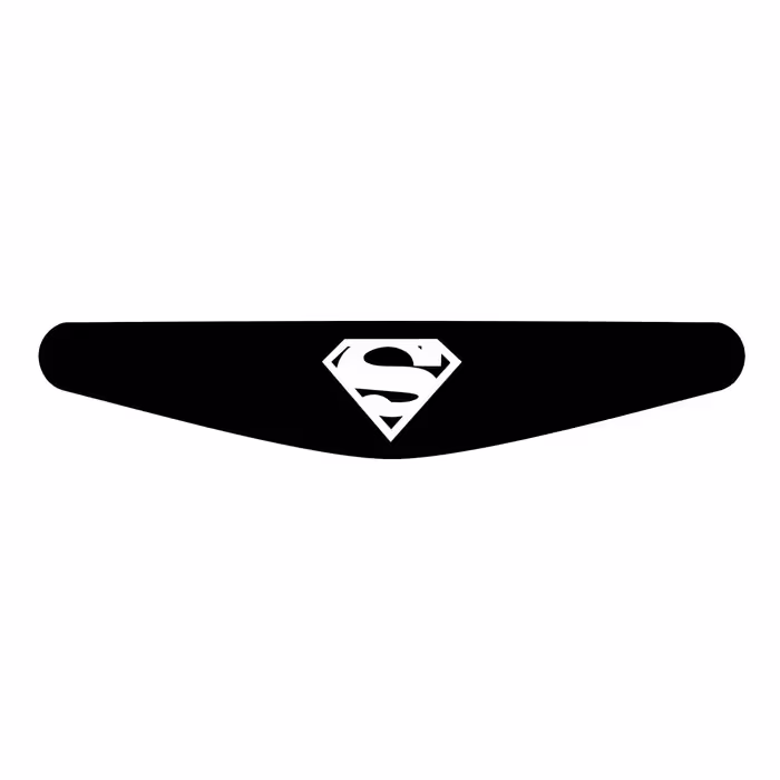 برچسب لایت بار دسته پلی استیشن 4 ونسونی طرح SuperMan Logoبسته 2عددی