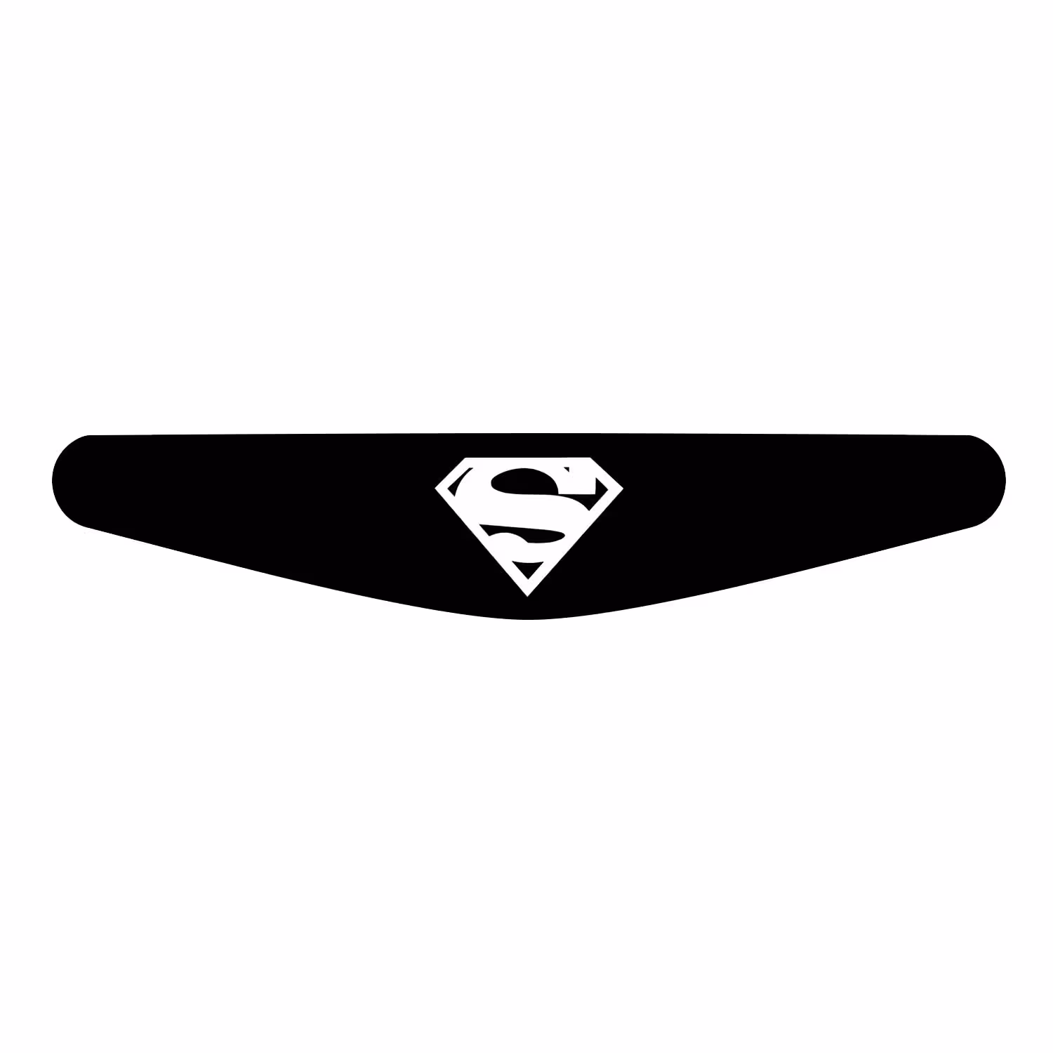برچسب لایت بار دسته پلی استیشن 4 ونسونی طرح SuperMan Logoبسته 2عددی