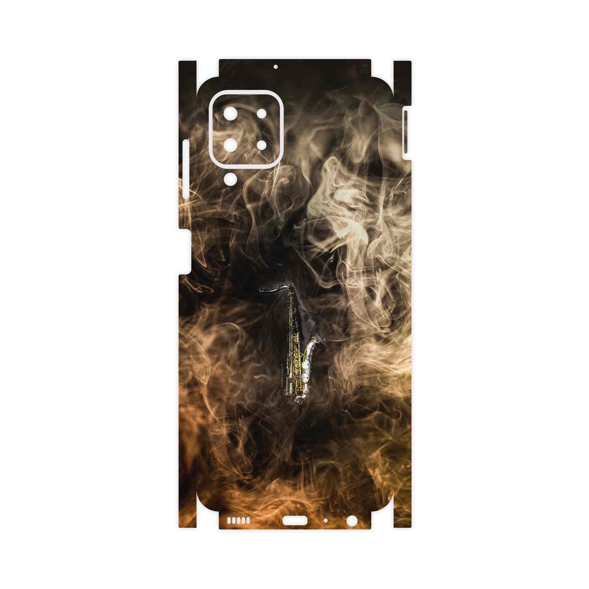 برچسب پوششی ماهوت مدل Saxophone-FullSkin مناسب برای گوشی موبایل سامسونگ Galaxy A22 4G