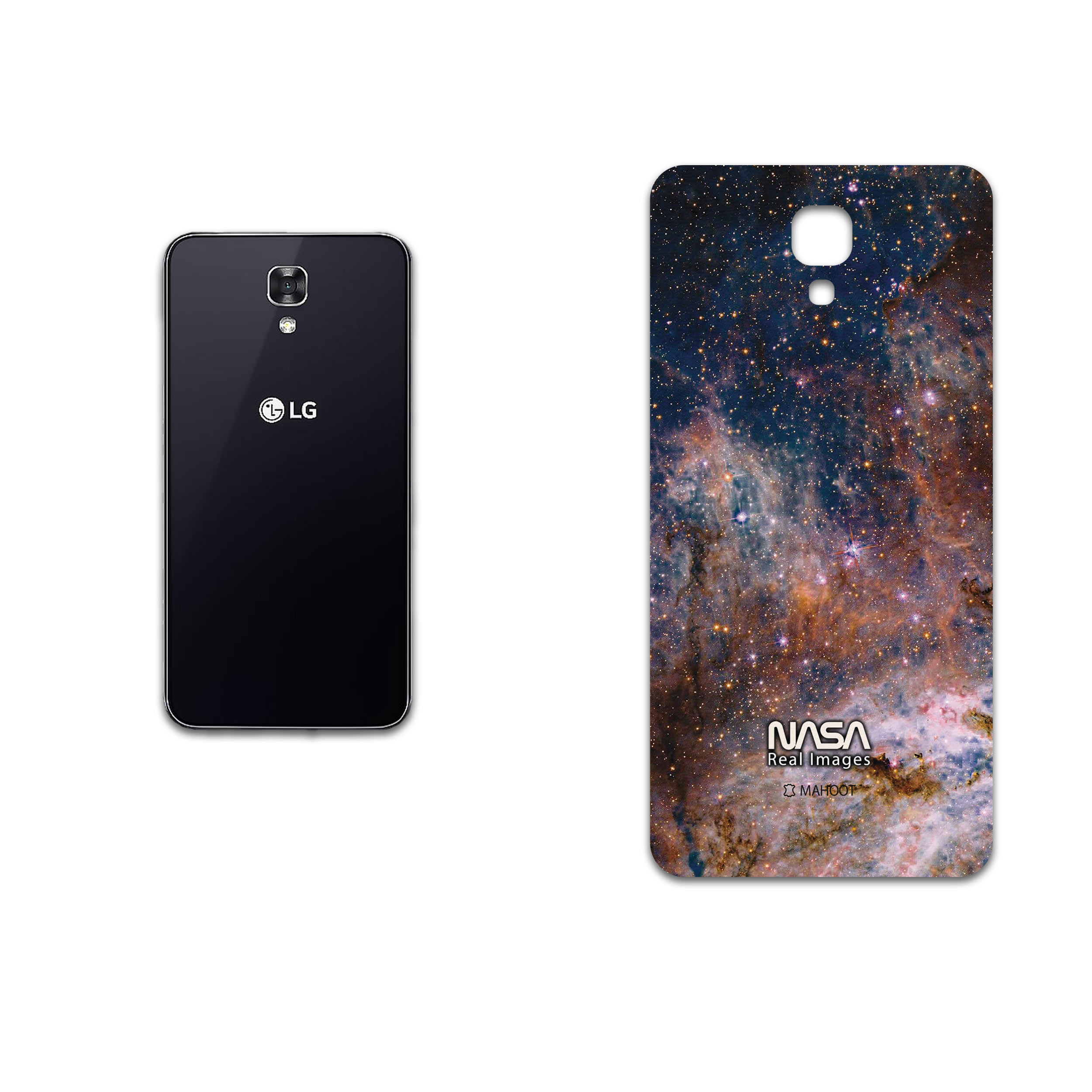 برچسب پوششی ماهوت مدل Universe-by-NASA-6 مناسب برای گوشی موبایل ال جی X screen