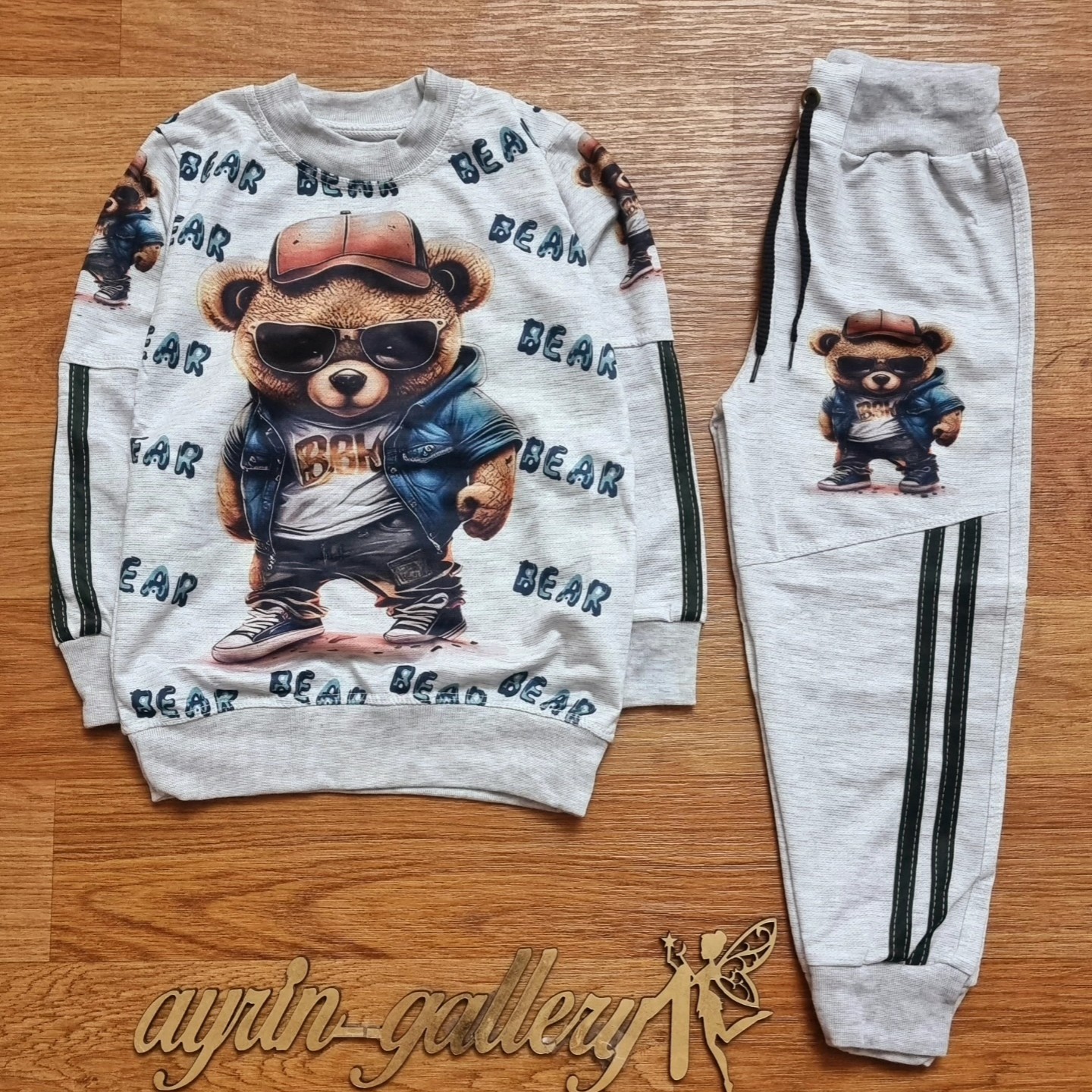 بلوز شلوار  پسرانه تدی کلاهی سایز50 ارسال رایگان 